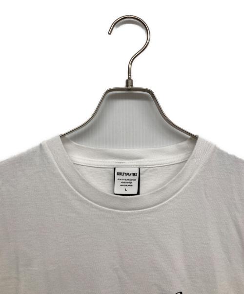 WACKO MARIA（ワコマリア）WACKO MARIA (ワコマリア) ELLEN VON UNWERTH / WASHED HEAVY WEIGHT CREW NECK T-SHIRT ホワイト サイズ:L 未使用品の古着・服飾アイテム