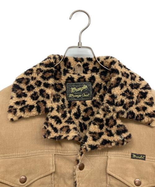 Wrangler（ラングラー）Wrangler (ラングラー) WACKO MARIA (ワコマリア) コラボレオパードランチコート ブラウン サイズ:Mの古着・服飾アイテム