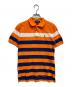 POLO RALPH LAUREN（ポロ・ラルフローレン）の古着「ポロシャツ」｜オレンジ