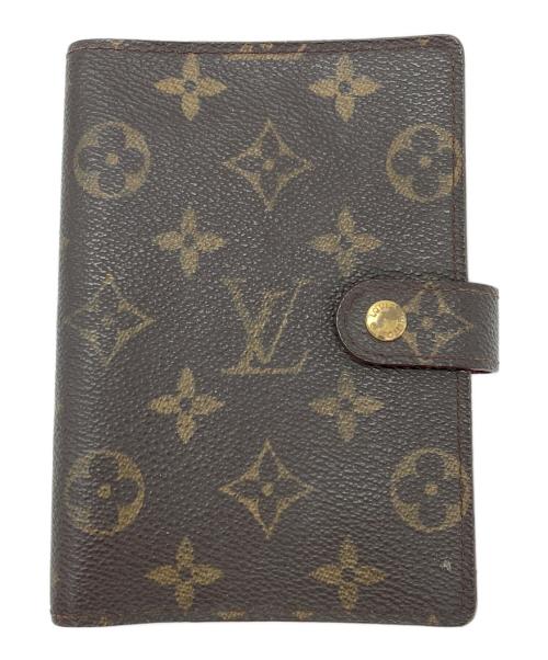 LOUIS VUITTON（ルイ ヴィトン）LOUIS VUITTON (ルイ ヴィトン) 手帳カバー ブラウンの古着・服飾アイテム