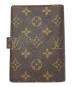 LOUIS VUITTON (ルイ ヴィトン) 手帳カバー ブラウン：10000円