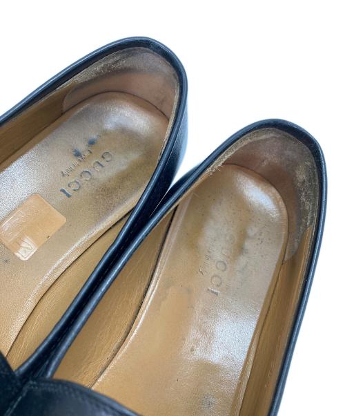 GUCCI（グッチ）GUCCI (グッチ) ホースビットローファー ブラック サイズ:38 1/2の古着・服飾アイテム
