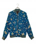 Hysteric Glamourヒステリックグラマー）の古着「レーヨンジャケット」｜ブルー