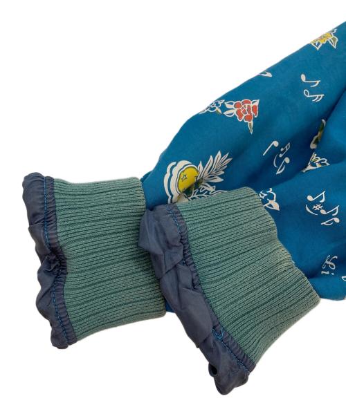 Hysteric Glamour（ヒステリックグラマー）Hysteric Glamour (ヒステリックグラマー) レーヨンジャケット ブルー サイズ:Sの古着・服飾アイテム