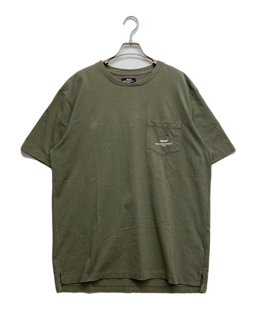 PALACE（パレス）PALACE (パレス) Engineered Garments (エンジニアド ガーメンツ) ヘビーウエイトT グリーン サイズ:XLの古着・服飾アイテム