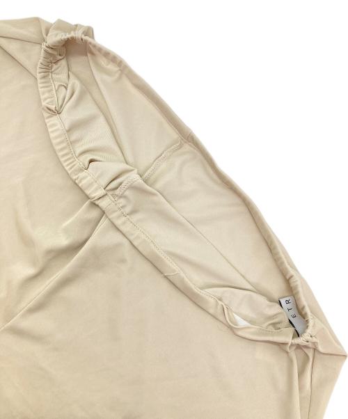 ETRE TOKYO（エトレトウキョウ）ETRE TOKYO (エトレトウキョウ) エアリーカットセミワイドパンツ ホワイト サイズ:Sの古着・服飾アイテム