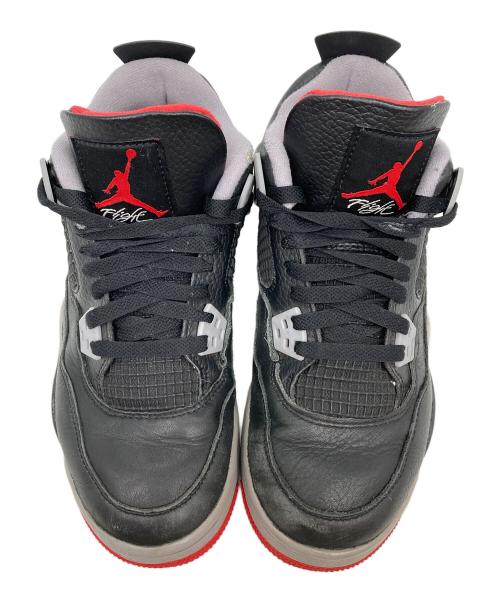 NIKE（ナイキ）NIKE (ナイキ) GS Air Jordan 4 'Military Black' ブラック サイズ:240の古着・服飾アイテム