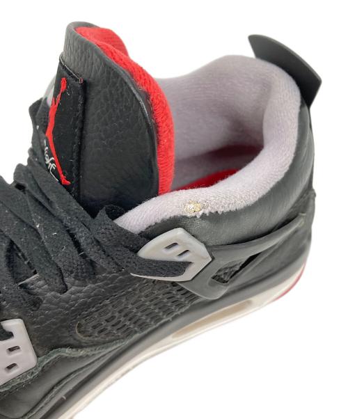 NIKE（ナイキ）NIKE (ナイキ) GS Air Jordan 4 'Military Black' ブラック サイズ:240の古着・服飾アイテム