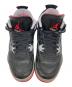 中古・古着 NIKE (ナイキ) GS Air Jordan 4 'Military Black' ブラック サイズ:240：10000円