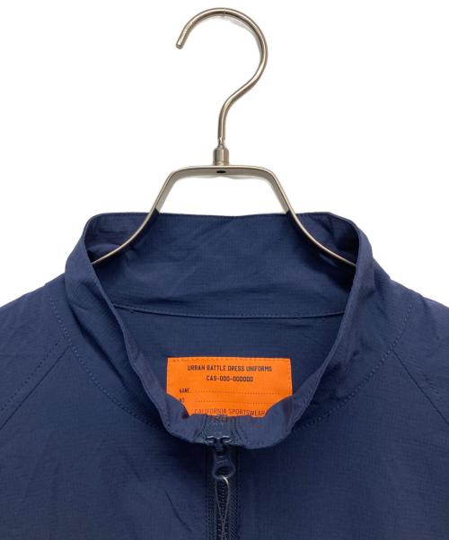 CALIFORNIA SPORTSWEAR（カリフォルニア スポーツウェア）CALIFORNIA SPORTSWEAR (カリフォルニア スポーツウェア) B.C STOCK (ビーシーストック) ナイロンジャケット ネイビー サイズ:L 未使用品の古着・服飾アイテム