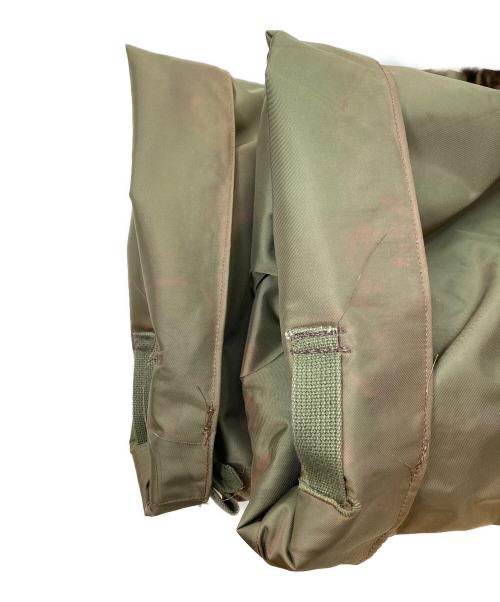 U'S NAVY（アメリカ海軍）U'S NAVY (ユーエスネイビー) NAVY DEPARTMENT (ネイビーデパートメント) サブマリンミリタリーデッキパンツ グリーン サイズ:不明（印字消）の古着・服飾アイテム