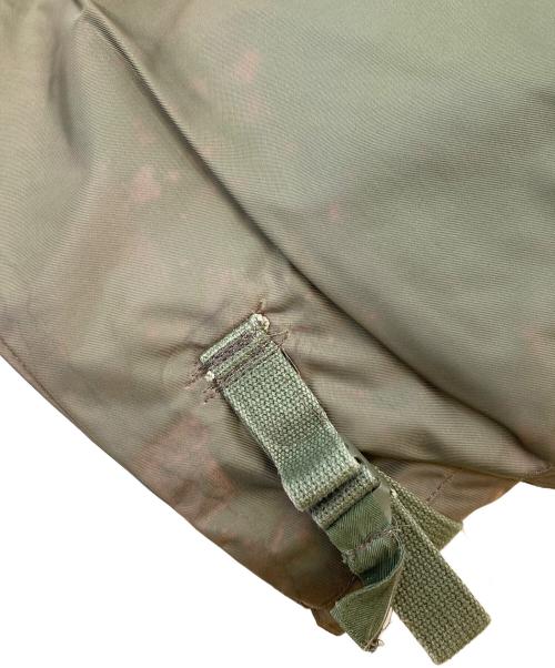 U'S NAVY（アメリカ海軍）U'S NAVY (ユーエスネイビー) NAVY DEPARTMENT (ネイビーデパートメント) サブマリンミリタリーデッキパンツ グリーン サイズ:不明（印字消）の古着・服飾アイテム