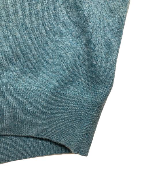 POLO RALPH LAUREN（ポロ・ラルフローレン）POLO RALPH LAUREN (ポロ・ラルフローレン) Vネックニット グリーン サイズ:Lの古着・服飾アイテム
