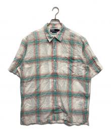 POLO RALPH LAUREN（ポロ・ラルフローレン）の古着「オープンカラー半袖シャツ」｜ホワイト