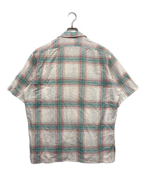 POLO RALPH LAUREN（ポロ・ラルフローレン）POLO RALPH LAUREN (ポロ・ラルフローレン) オープンカラー半袖シャツ ホワイト サイズ:Lの古着・服飾アイテム