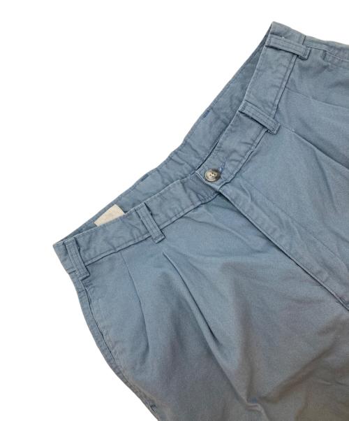 DOCKERS（ドッカーズ）DOCKERS (ドッカーズ) タックパンツ ブルー サイズ:34×31の古着・服飾アイテム