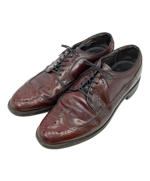 Hanover（ハノバー）HANOVER (ハノバー) ウィングチップシューズ ブラウン サイズ:10 D/Bの古着・服飾アイテム