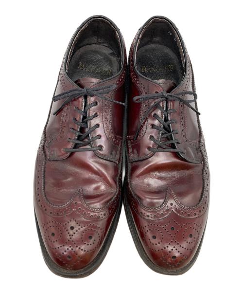 Hanover（ハノバー）HANOVER (ハノバー) ウィングチップシューズ ブラウン サイズ:10 D/Bの古着・服飾アイテム
