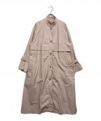 MOGAモガ）の古着「CATADIANトレンチコート」｜ピンク