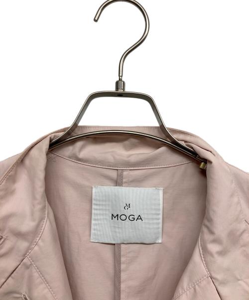 MOGA（モガ）MOGA (モガ) CATADIANトレンチコート ピンク サイズ:1の古着・服飾アイテム