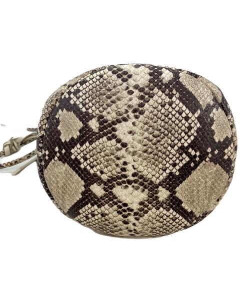 MARCO MASI（マルコマージ）MARCO MASI (マルコマージ) 巾着ショルダーバッグ ブラウンの古着・服飾アイテム