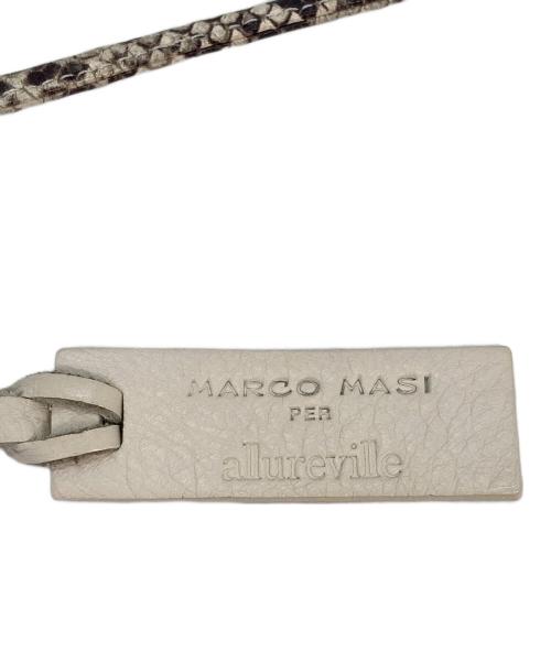 MARCO MASI（マルコマージ）MARCO MASI (マルコマージ) 巾着ショルダーバッグ ブラウンの古着・服飾アイテム