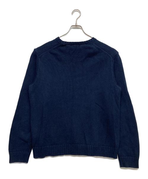 POLO RALPH LAUREN（ポロ・ラルフローレン）POLO RALPH LAUREN (ポロ・ラルフローレン) 星条旗ニット ネイビー サイズ:XLの古着・服飾アイテム