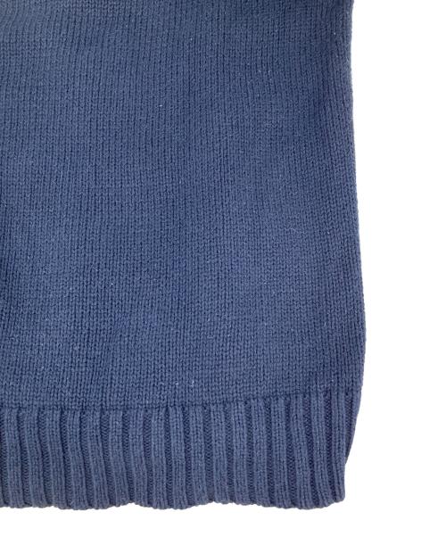 POLO RALPH LAUREN（ポロ・ラルフローレン）POLO RALPH LAUREN (ポロ・ラルフローレン) 星条旗ニット ネイビー サイズ:XLの古着・服飾アイテム