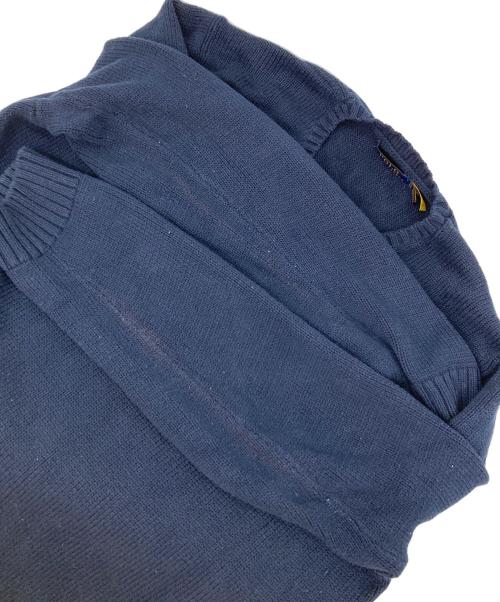 POLO RALPH LAUREN（ポロ・ラルフローレン）POLO RALPH LAUREN (ポロ・ラルフローレン) 星条旗ニット ネイビー サイズ:XLの古着・服飾アイテム