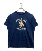 POLO RALPH LAURENポロ・ラルフローレン）の古着「プリントTシャツ」｜ネイビー