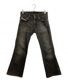 DIESEL（ディーゼル）の古着「デニムパンツ」｜ブラック
