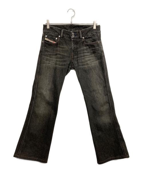 DIESEL（ディーゼル）DIESEL (ディーゼル) デニムパンツ ブラック サイズ:28の古着・服飾アイテム
