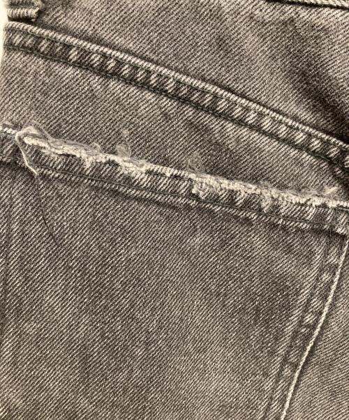 SHELLAC（シェラック）SHELLAC (シェラック) ダメージデニムパンツ ブラック サイズ:48の古着・服飾アイテム