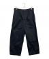 COMME des GARCONS HOMME（コムデギャルソン オム）の古着「ワイドサルエルパンツ」｜ネイビー