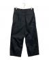COMME des GARCONS HOMME (コムデギャルソン オム) ワイドサルエルパンツ ネイビー サイズ:S：15000円