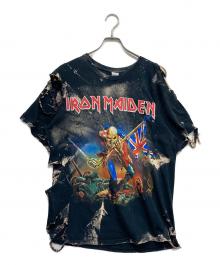 GILDAN（ギルダン）の古着「バンドダメージTシャツ」｜ネイビー