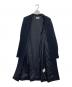 中古・古着 PLST (プラステ) ノーカラーコート ネイビー サイズ:L：9000円