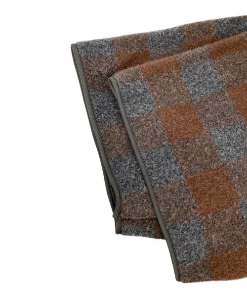 UNFIL（アンフィル）unfil (アンフィル) ウールコート ブラウン サイズ:1の古着・服飾アイテム