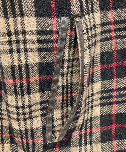 stussy（ステューシー）stussy (ステューシー) ショーンフォントロゴ刺繍ウールスタジャン ブラウン サイズ:Lの古着・服飾アイテム