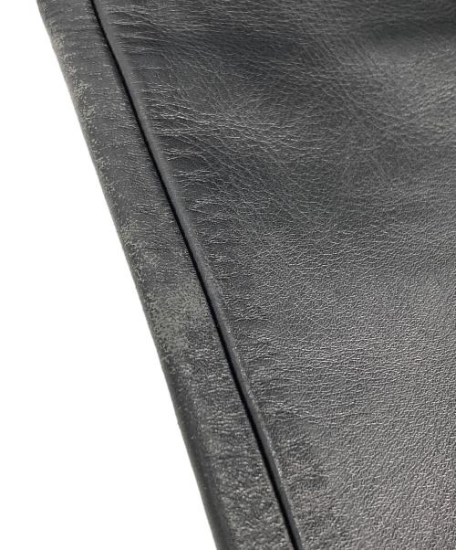 Harold Daniell（ハロルド ダニエル）harold daniell (ハロルド ダニエル) ホースレザーレザーパンツ ブラック サイズ:Lの古着・服飾アイテム