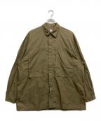 E.TAUTZイートーツ）の古着「LINEMAN SHIRT」｜カーキ