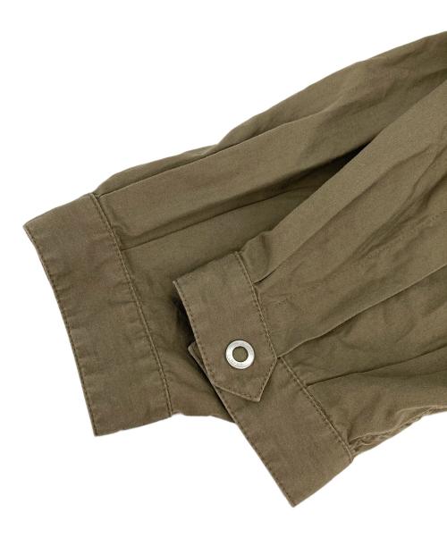 E.TAUTZ（イートーツ）E.TAUTZ (イートーツ) LINEMAN SHIRT カーキ サイズ:Mの古着・服飾アイテム