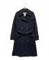 MACKINTOSH（マッキントッシュ）の古着「ウールコート」｜ネイビー
