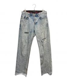 ALEXANDER WANG（アレキサンダー・ワン）の古着「レイヤードデニムパンツ」｜インディゴ