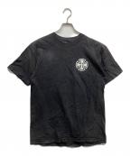 INDEPENDENTインディペンデント）の古着「プリントTシャツ」｜ブラック