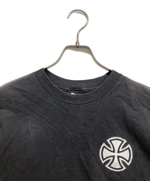 INDEPENDENT（インディペンデント）INDEPENDENT (インディペンデント) プリントTシャツ ブラック サイズ:Mの古着・服飾アイテム
