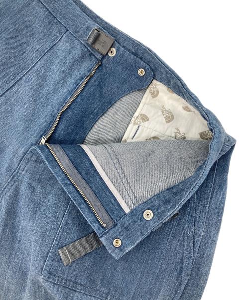 THE NORTHFACE PURPLELABEL（ザ・ノースフェイス パープルレーベル）THE NORTHFACE PURPLELABEL (ザ・ノースフェイス パープルレーベル) Denim Field Wide Cropped Pants インディゴ サイズ:30の古着・服飾アイテム