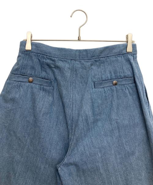 THE NORTHFACE PURPLELABEL（ザ・ノースフェイス パープルレーベル）THE NORTHFACE PURPLELABEL (ザ・ノースフェイス パープルレーベル) Denim Field Wide Cropped Pants インディゴ サイズ:30の古着・服飾アイテム