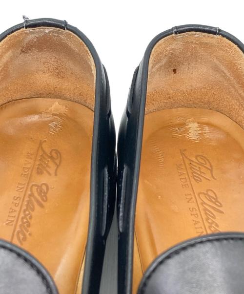 Titlo Classic（ティートロクラシック）Titlo Classic (ティートロクラシック) berwick (バーウィック) 別注タッセルローファー ブラック サイズ:8 1/2の古着・服飾アイテム