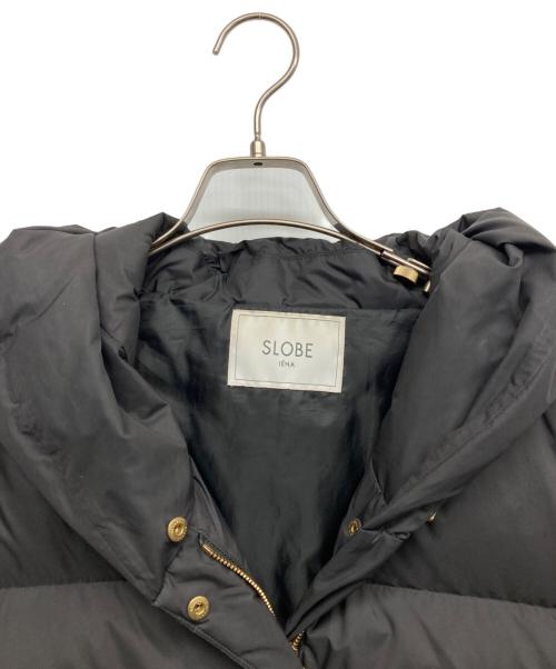 SLOBE IENA（スローブ イエナ）SLOBE IENA (スローブ イエナ) ショールフード ショートダウンコート ブラック サイズ:40の古着・服飾アイテム